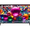 LG 108 cm (43) 4K UHD AI UA8250 Smart TV with α7 AI Processor Gen8, Filmmaker Mode with Dolby Atmos, 2025