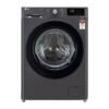 LG 7Kg Front Load Washing Machine, AI Direct Drive™,Steam™, Middle Black