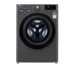 LG 9Kg Front Load Washing Machine, AI Direct Drive™, Middle Black