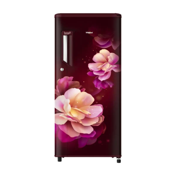 Whirlpool Icemagic Powercool 184L 1 Star Single Door Refrigerator -Wine Rosely