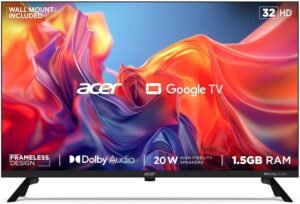 Acer (32 inches) G Series  HD Smart LED Google TV