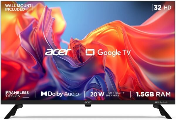 Acer (32 inches) G Series  HD Smart LED Google TV