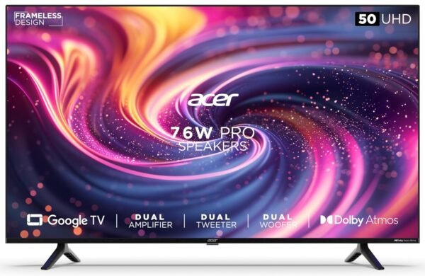 Acer  (50 inches) H PRO Series 4K Ultra HD Smart LED Google TV