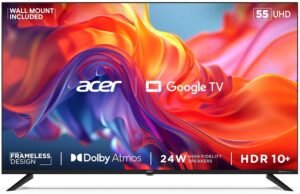 Acer (55 inches) G Series 4K Ultra HD Smart LED Google TV