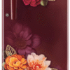 LG 185L, 3 Star, Ruby Klase Finish, Direct Cool Single Door Refrigerator (GL-B1990RKD)