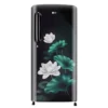 LG 185 L Direct Cool Single Door 3 Star Refrigerator with Moist 'N' Fresh (Emerald, GL-B201AELD)