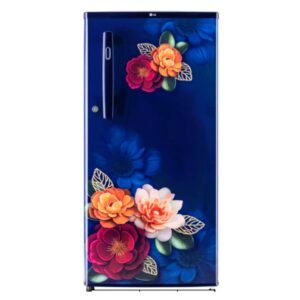 LG 185L, 3 Star, Blue Klase Finish, Direct Cool Single Door Refrigerator (GL-B199OBKD)