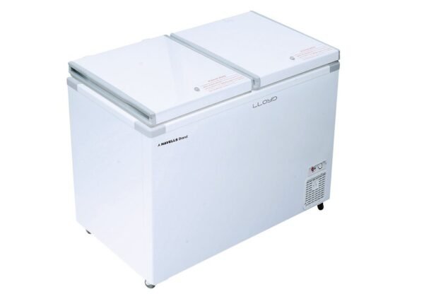 Havells-Lloyd 300 Litre 3 Star Hard Top Double Door Convertible Deep Freezer, (GLHT333CDV, White)