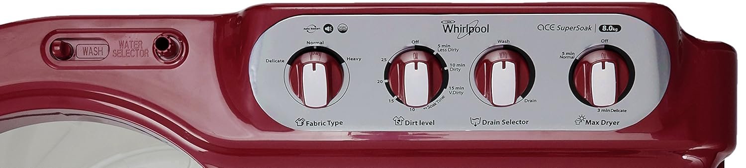 Whirlpool 8 Kg Semi Automatic with Extra Soak time - Ace Super Soak - Image 4