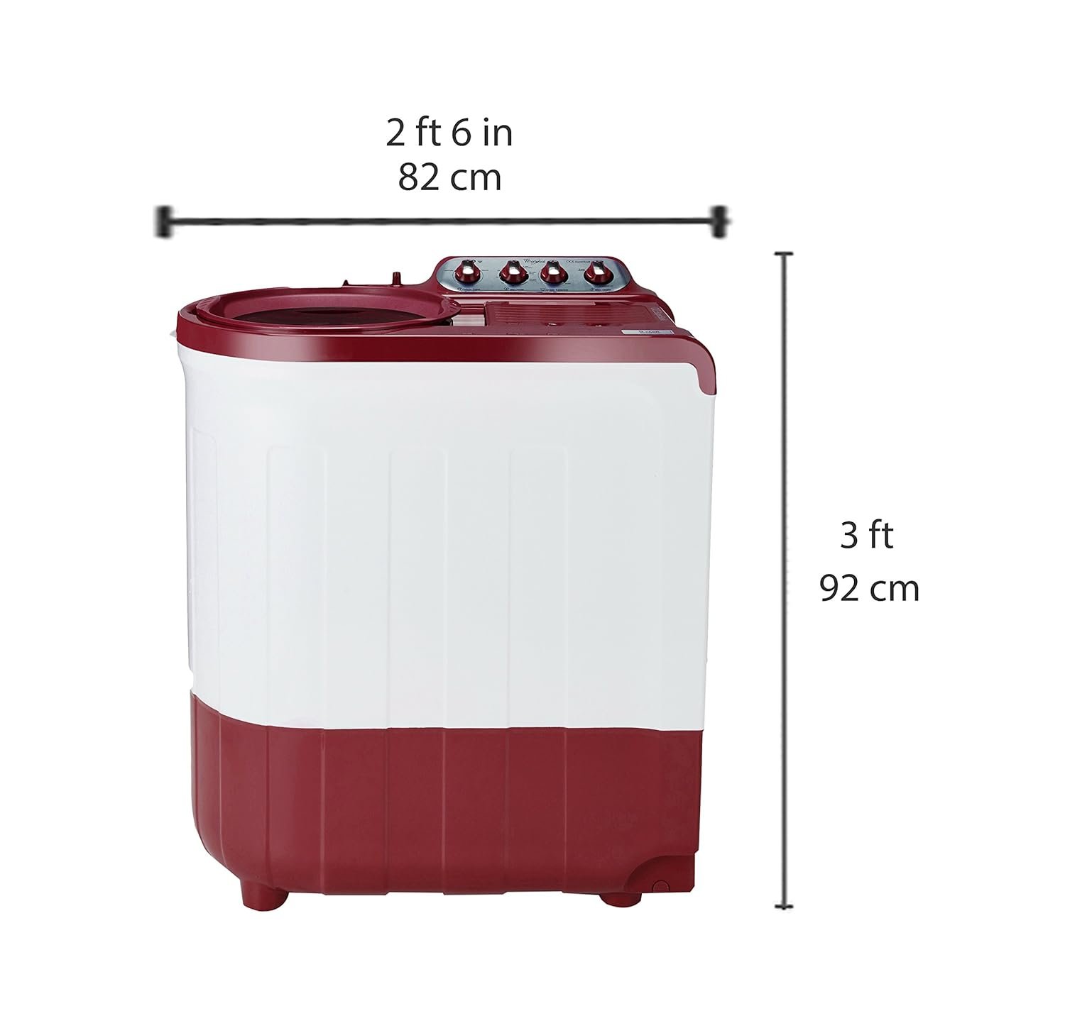 Whirlpool 8 Kg Semi Automatic with Extra Soak time - Ace Super Soak - Image 6