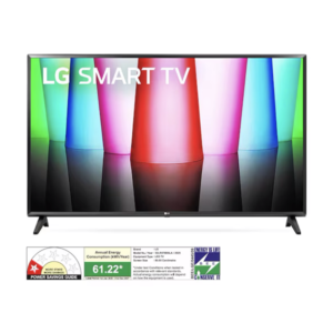 LG 80cm (32) Smart HD TV (LR603), α5 AI Processor Gen6, HDR10, Game Optimizer, CinemaScreen