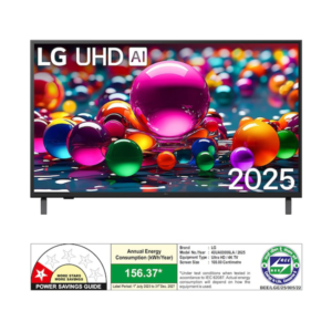 LG 108cm (43) 4K UHD AI TV (UA8300), α7 AI Processor Gen8, FILMMAKER MODE™, with Dolby Atmos 2025