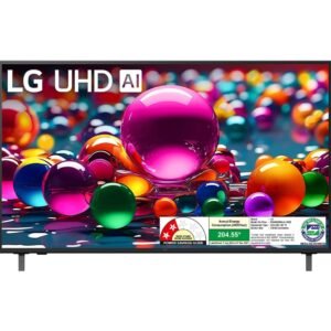 LG 139 cm (55) 4K UHD AI TV (UA8300), α7 AI Processor Gen8, FILMMAKER MODE™, with Dolby Atmos 2025