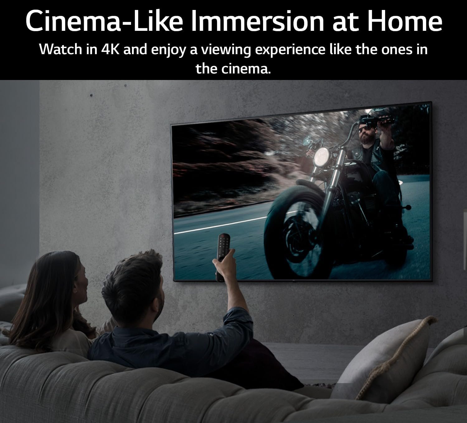 LG 139 cm (55) 4K UHD AI TV (UA8300), α7 AI Processor Gen8, FILMMAKER MODE™, with Dolby Atmos 2025 - Image 6