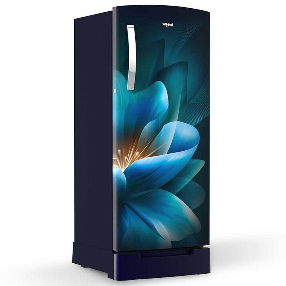 Icemagic Pro 192L 3 Star Single-Door Refrigerator with Base Drawer - Forest - Image 3