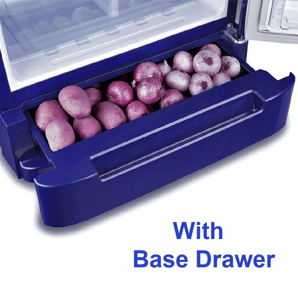 Icemagic Pro 192L 3 Star Single-Door Refrigerator with Base Drawer - Forest - Image 8