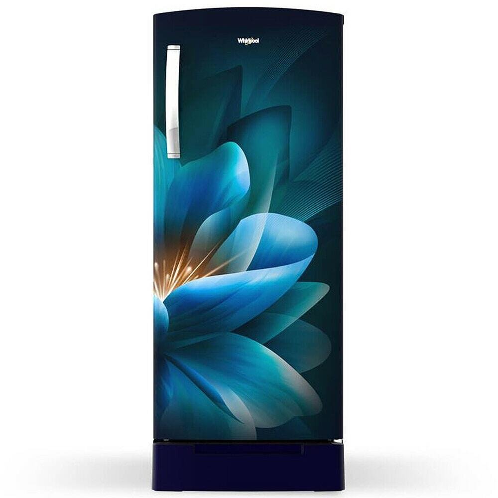 Icemagic Pro 192L 3 Star Single-Door Refrigerator with Base Drawer - Forest