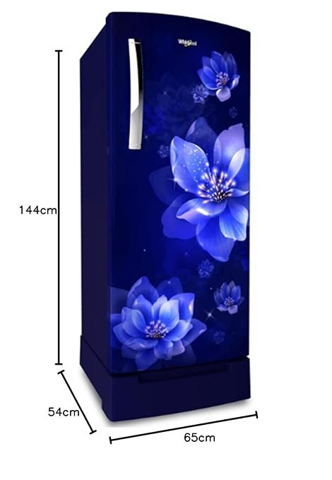 Icemagic Pro 207L 3 Star Single Door Refrigerator with Base Drawer - Mulia - Image 2