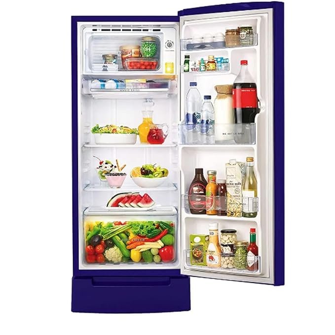 Icemagic Pro 207L 3 Star Single Door Refrigerator with Base Drawer - Mulia - Image 4