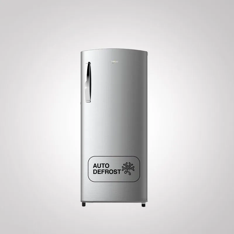 Icemagic Pro Plus 274L 3 Star Single-Door Refrigerator - Steel