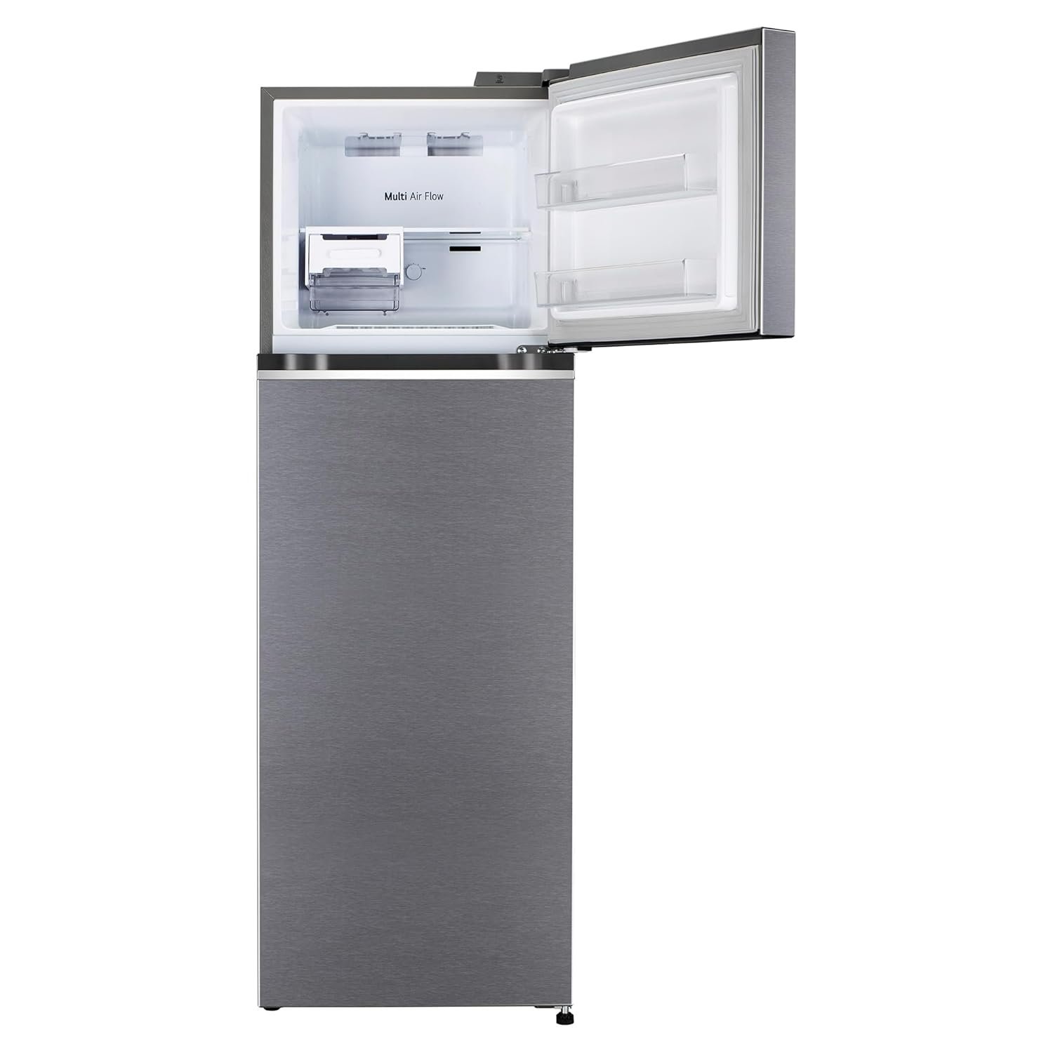 LG 272L Double Door Refrigerator, Smart Diagnosis™, Dazzle Steel Finish, 2 Star - Image 10