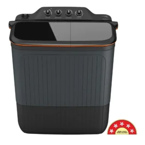 Lloyd 8 kg Semi Automatic Top Load Washing Machine Brown, Black  (GLWS805EXA)
