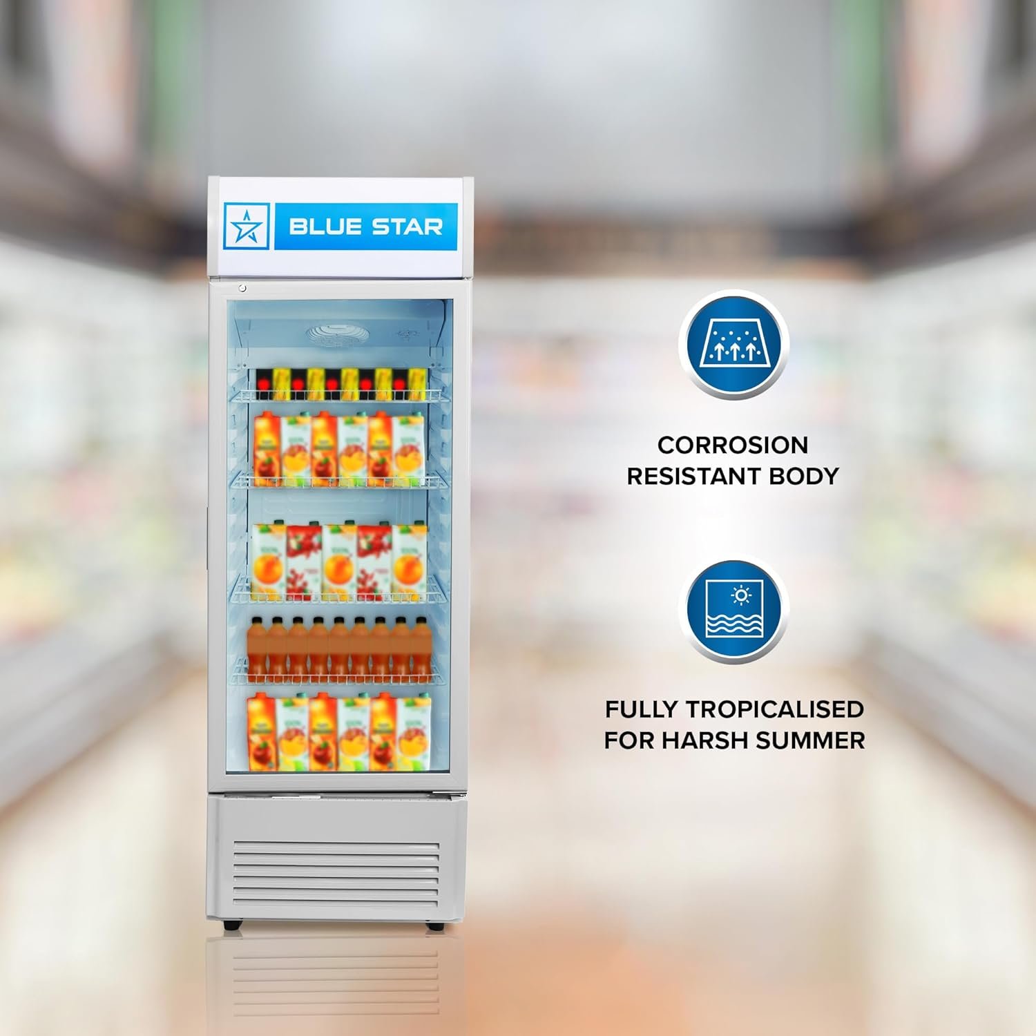 BlueStar SC Series | Floor Standing | Visi Cooler 448 Litres - Image 4