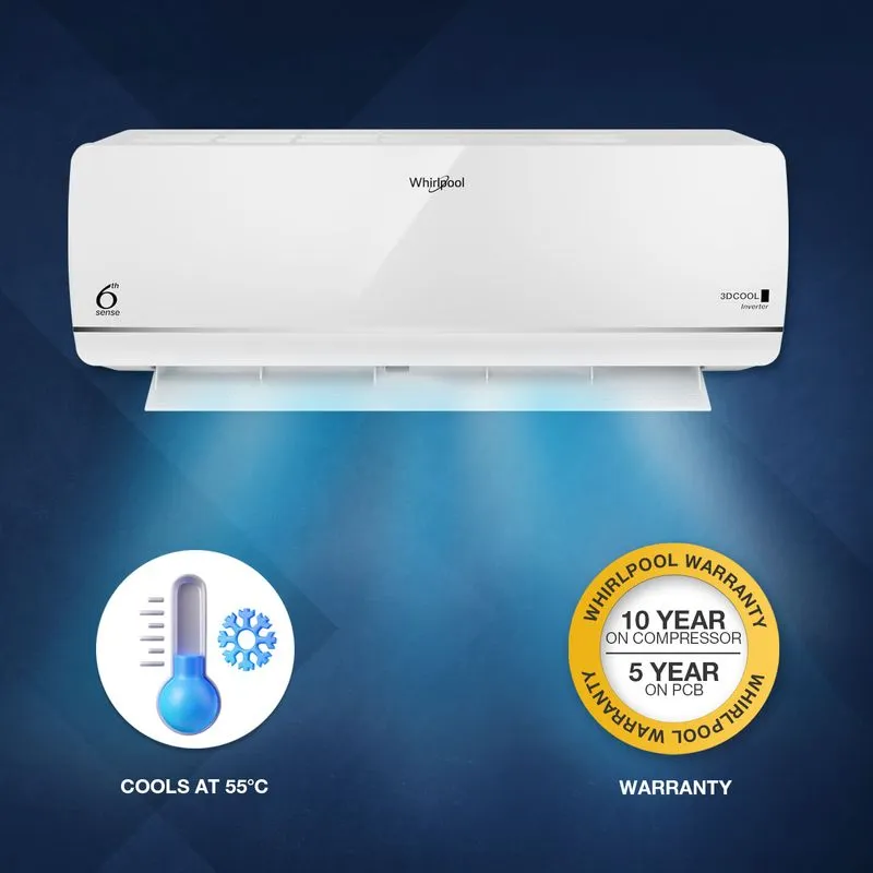 Whirlpool 3DCool 1.5T 5 Star Inverter Split Air Conditioner - 2025 Model - Image 5