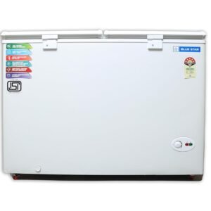 Blue Star Double Door Deep Freezer (310 L, 5 Star)