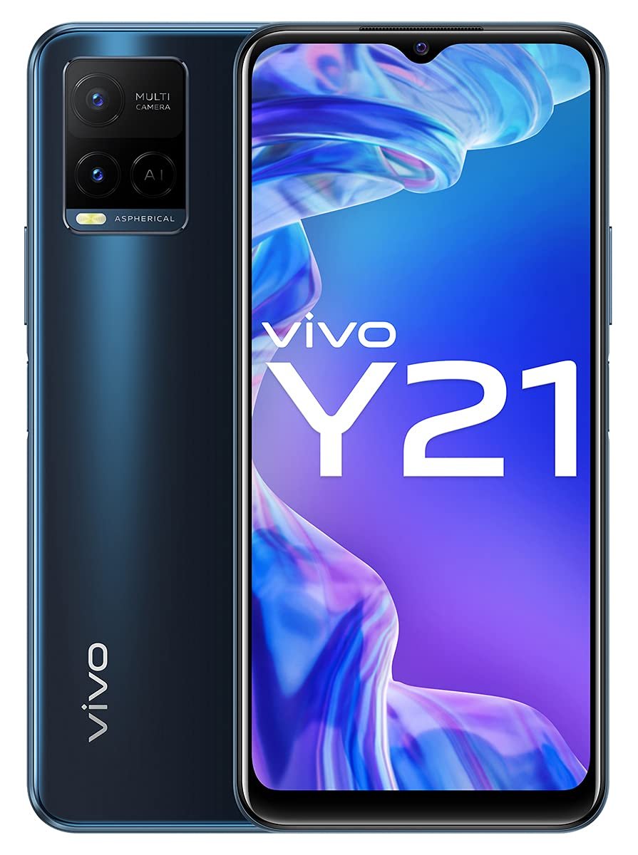 Vivo Y21 (Midnight Blue, 4GB RAM, 128GB Storage) - Image 3