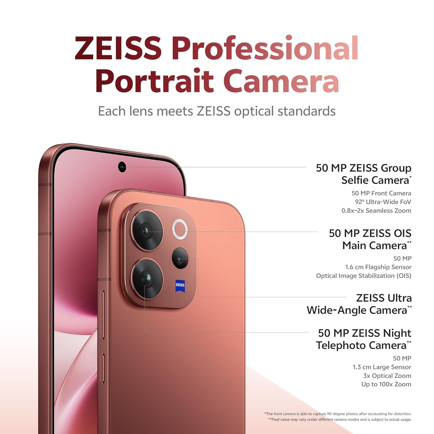 Vivo V70 Elite 5G (Passion Red, 12GB RAM, 256GB Storage) - Image 5