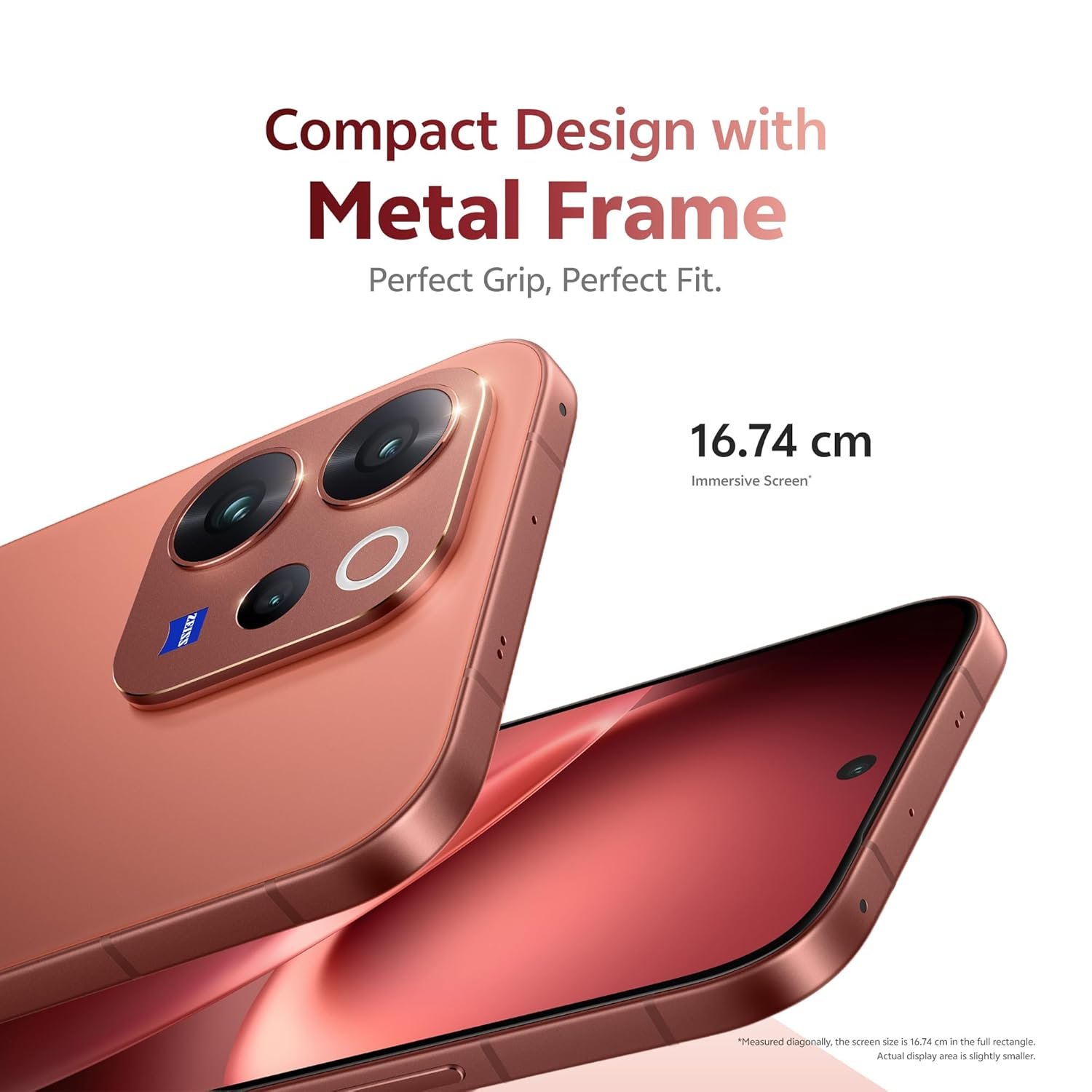 Vivo V70 Elite 5G (Passion Red, 8GB RAM, 256GB Storage) - Image 3