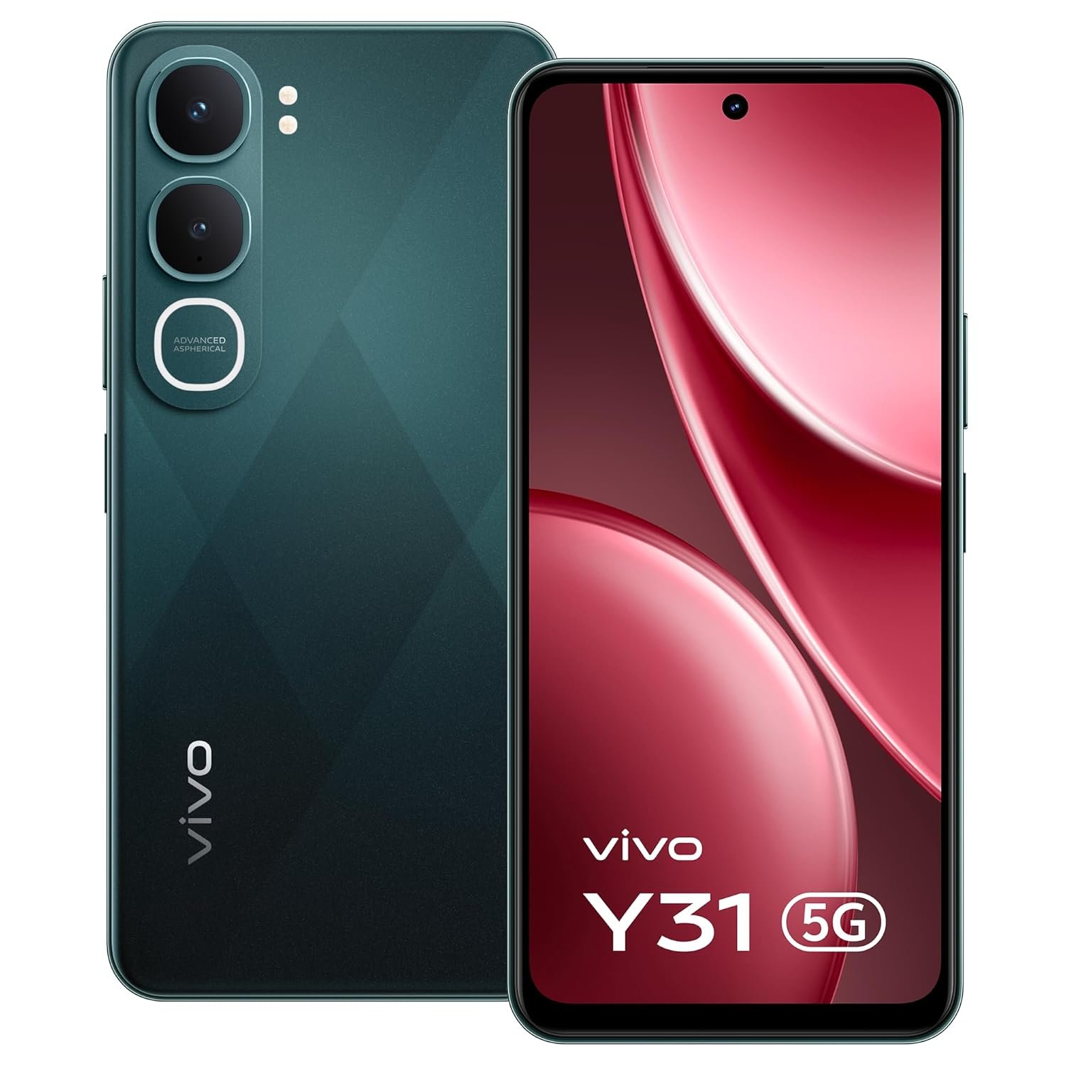 Vivo Y31 5G (Diamond Green, 4GB RAM, 128GB Storage)