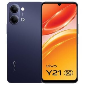 Vivo Y21 5G (Midnight Blue, 8GB RAM, 128GB Storage)