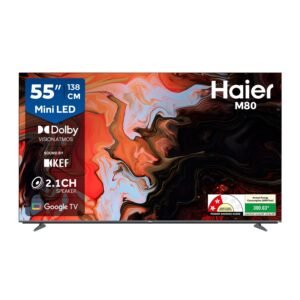 Haier M80F Series 4K Ultra HD Smart Google TV (55 INCH, 139 CM)