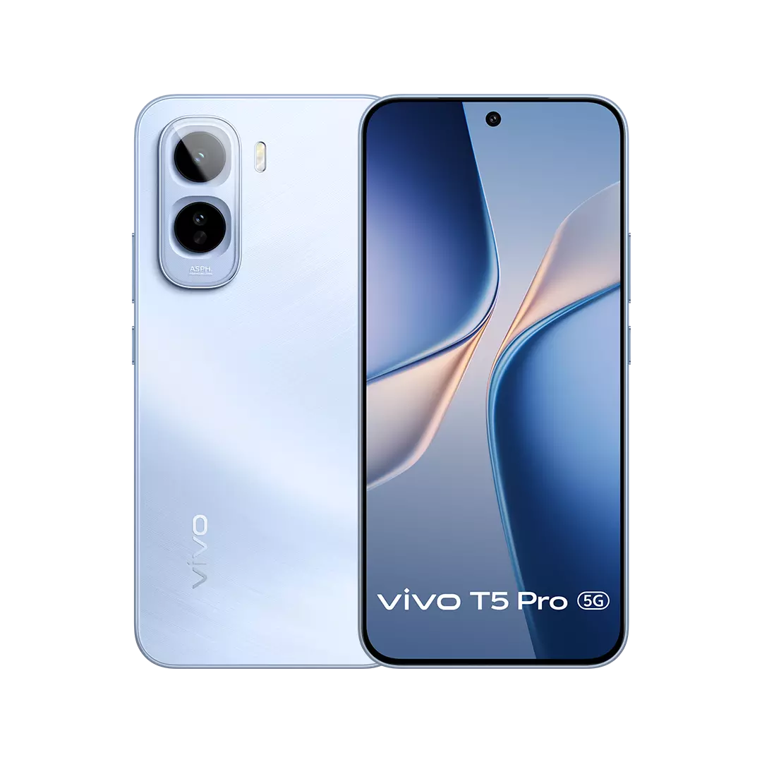 Vivo T5 Pro 5G (Glacier Blue, 8GB RAM, 256 GB Storage)