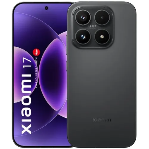 Xiaomi 17 (12GB RAM, 512GB Storage) | Snapdragon 8 Elite Gen 5 | 6330mAh Battery | Leica 50MP Triple Camera | Black