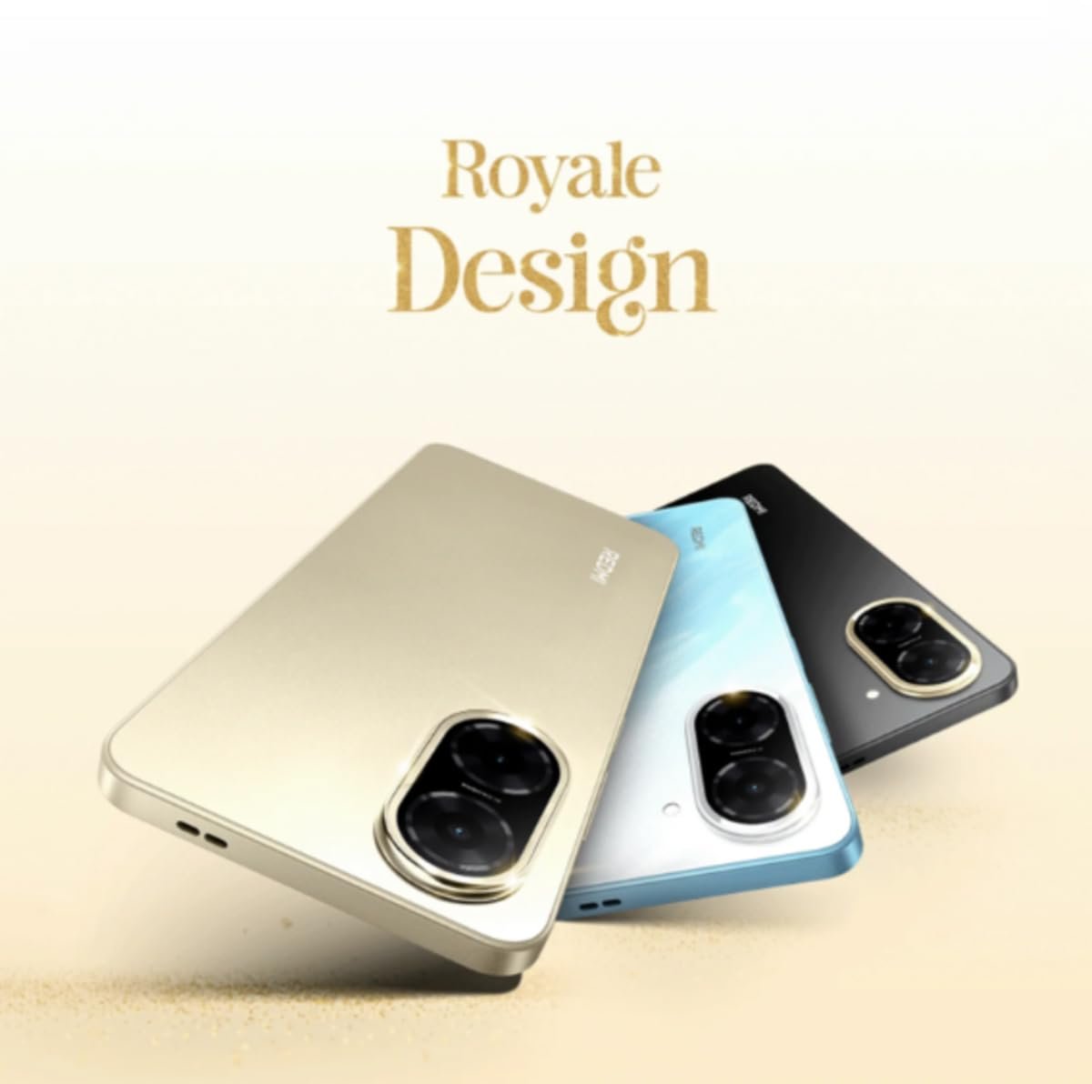 Redmi A5 Gold 5200mAh Large Battery (4G, 3GB RAM , 64GB Storage) - Image 2