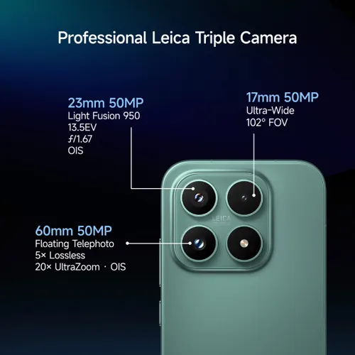 Xiaomi 17 (12GB RAM, 512GB Storage) | Snapdragon 8 Elite Gen 5 | 6330mAh Battery | Leica 50MP Triple Camera | Black - Image 6