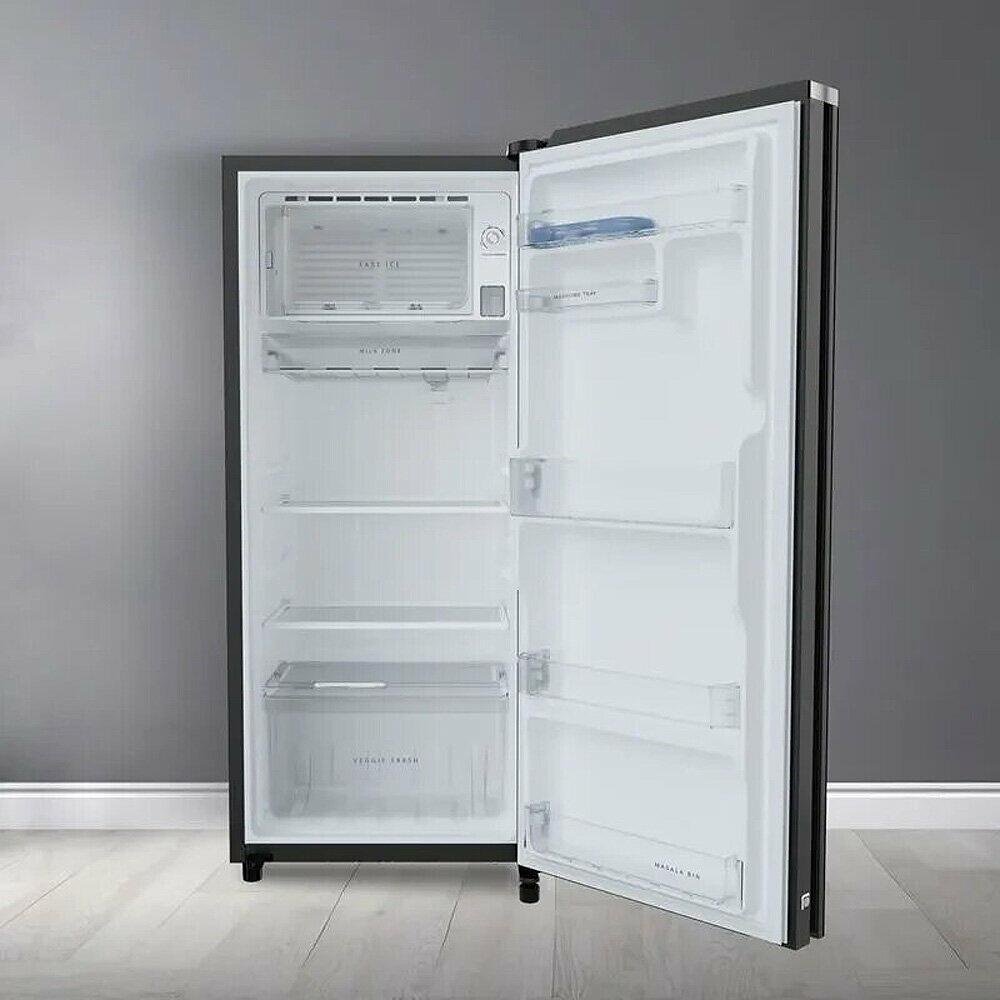 Whirlpool * Single Door Refrigerator 215 IMPRO GD PRM 3S CRYSTAL BLACK (192 L, 3 STAR) - Image 4