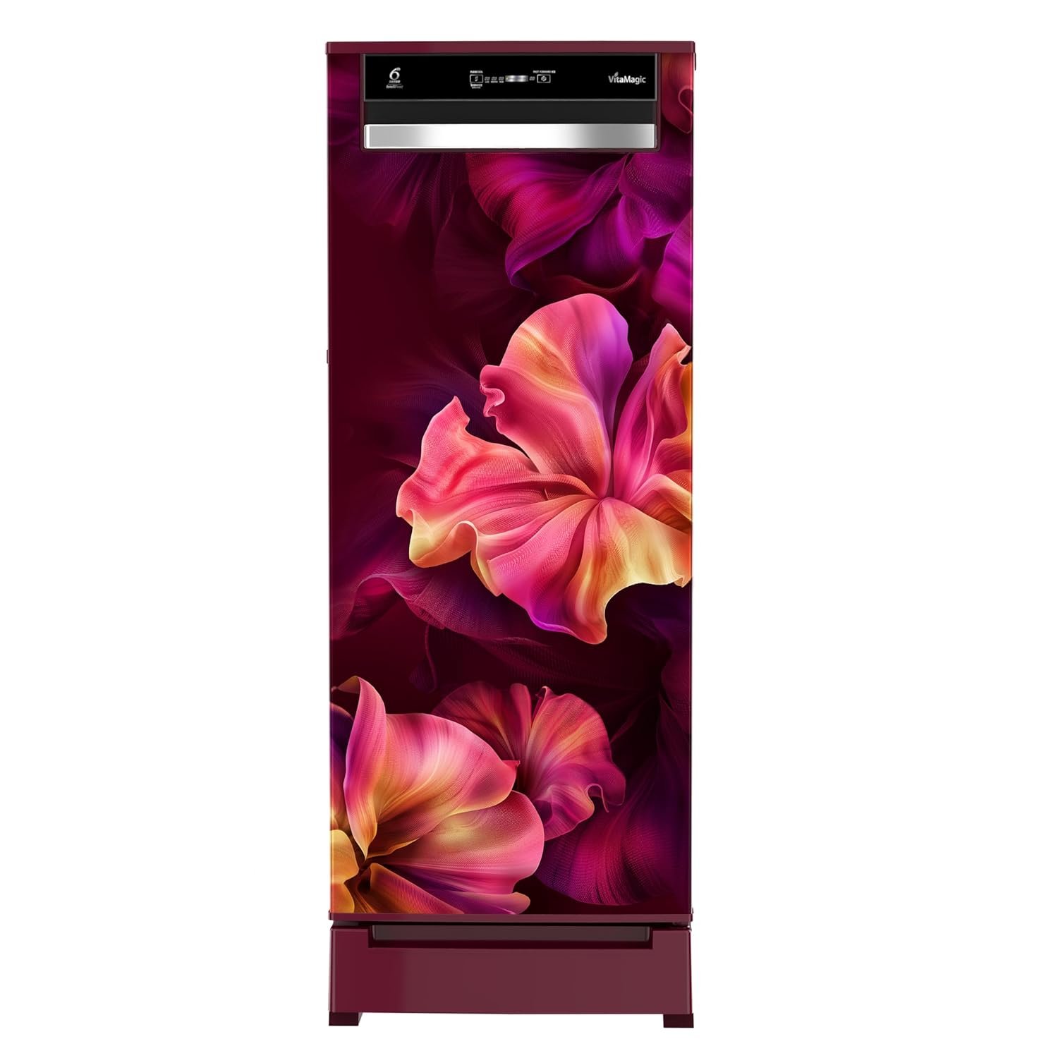 Whirlpool * 192 L 4 Star Vitamagic PRO Frost Free Direct-Cool Single Door Refrigerator (215 VMPRO ROY 4S Inv WINE SILK-Z Fridge, Silver, Auto Defrost Technology)