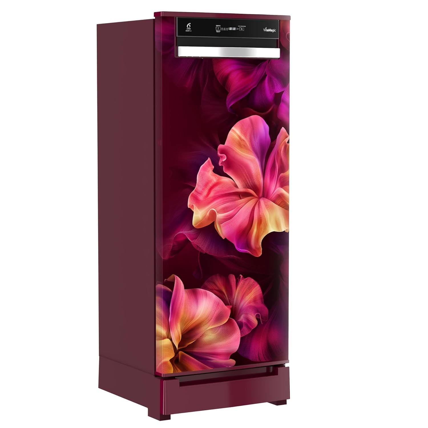 Whirlpool * 192 L 4 Star Vitamagic PRO Frost Free Direct-Cool Single Door Refrigerator (215 VMPRO ROY 4S Inv WINE SILK-Z Fridge, Silver, Auto Defrost Technology) - Image 2