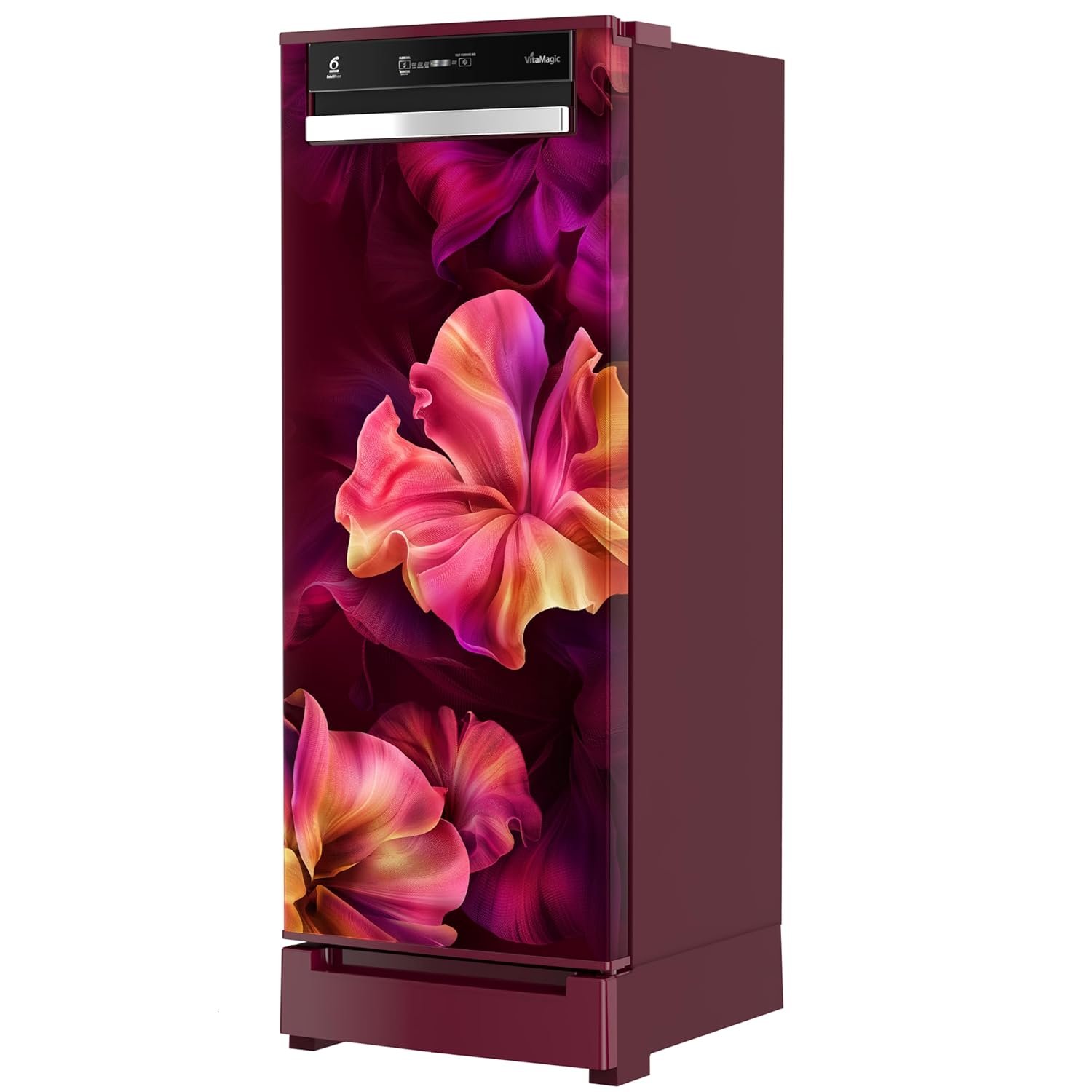 Whirlpool * 192 L 4 Star Vitamagic PRO Frost Free Direct-Cool Single Door Refrigerator (215 VMPRO ROY 4S Inv WINE SILK-Z Fridge, Silver, Auto Defrost Technology) - Image 3