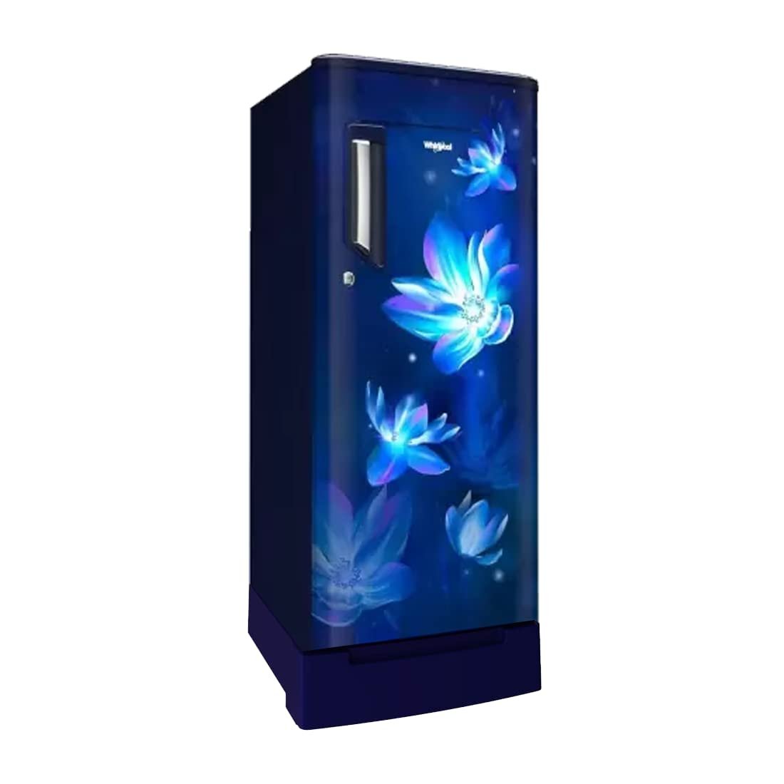 Whirlpool * 200 L 3 Star Direct-Cool Single Door Refrigerator (215 IMPC ROY 3S SAPPHIRE FLOWER RAIN, Blue) - Image 2