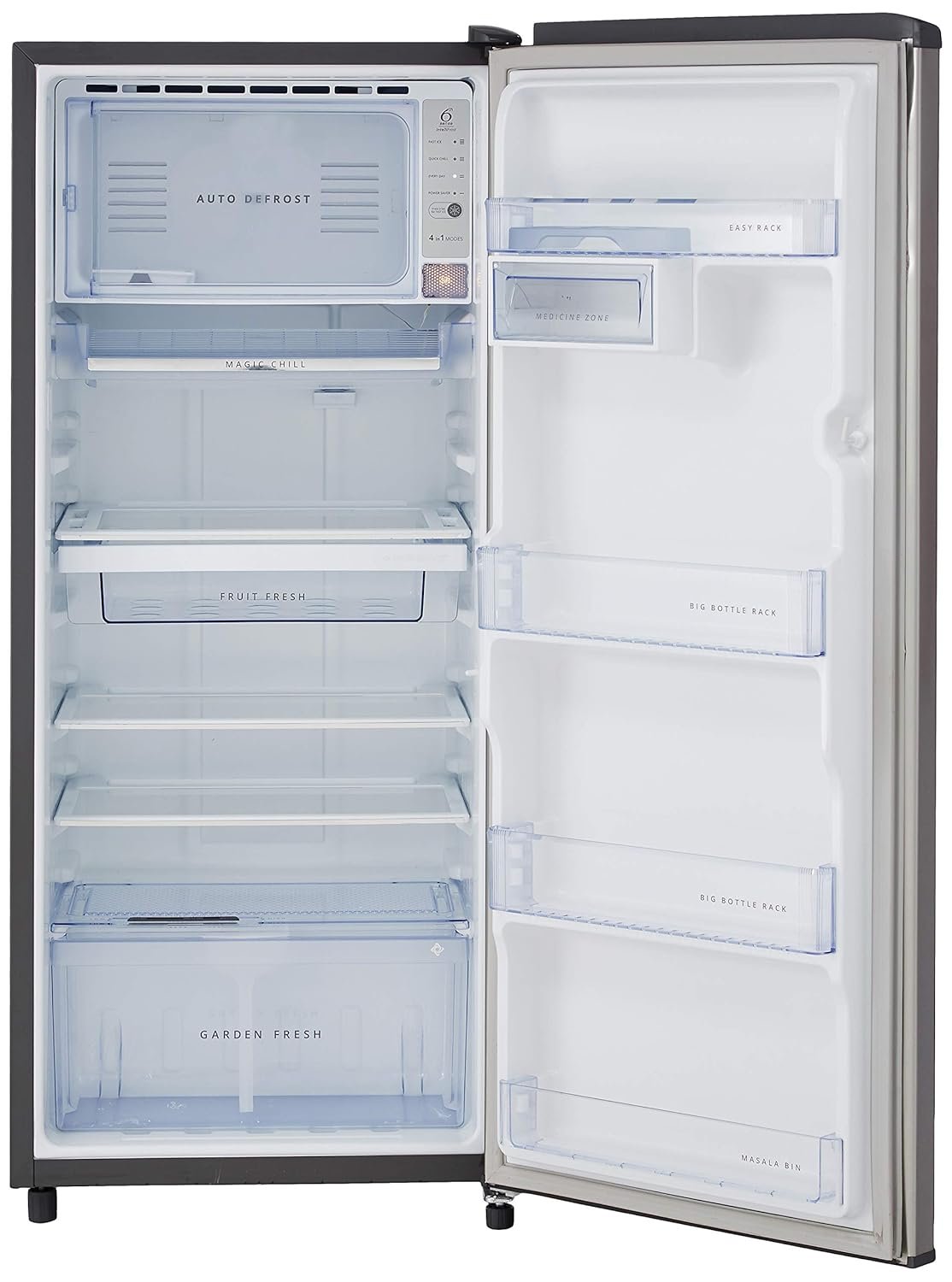 Whirlpool * 245 L 3 Star Direct-Cool Single Door Refrigerator (260 IMPRO PRM 3S ALPHA STEEL, Alpha Steel) - Image 3