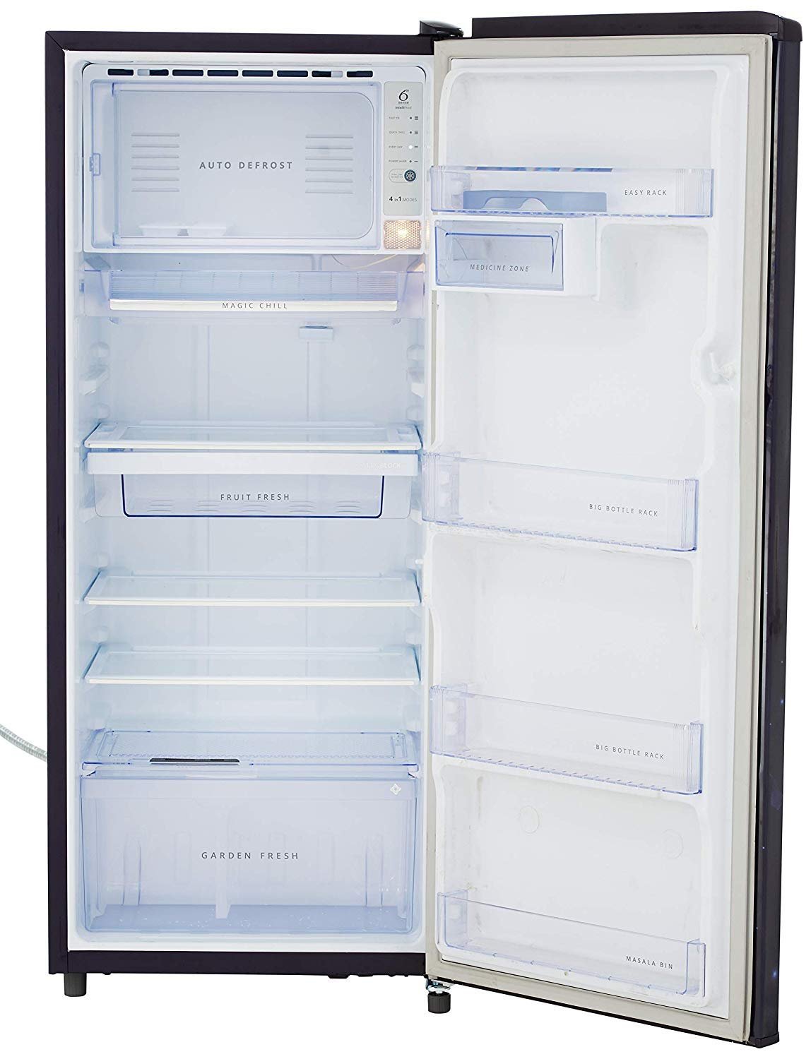 Whirlpool * 245 L 3 Star Inverter Direct-Cool Single Door Refrigerator with Auto-Defrost Technology (260 ICEMAGIC PRO PRM 3S INV, Sapphire Hibiscus) - Image 4