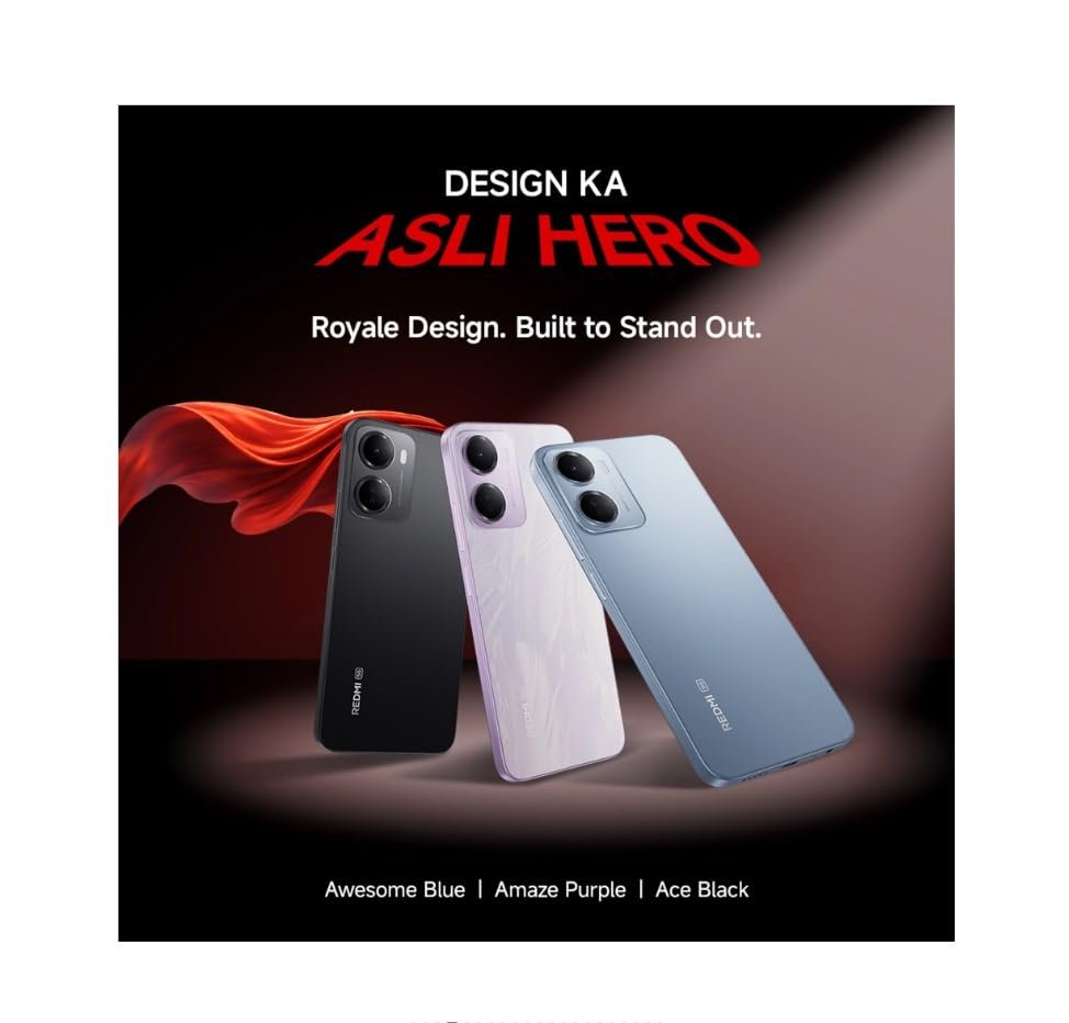 REDMI 15A 5G Ace Black (4GB RAM, 64GB ROM) - Image 7