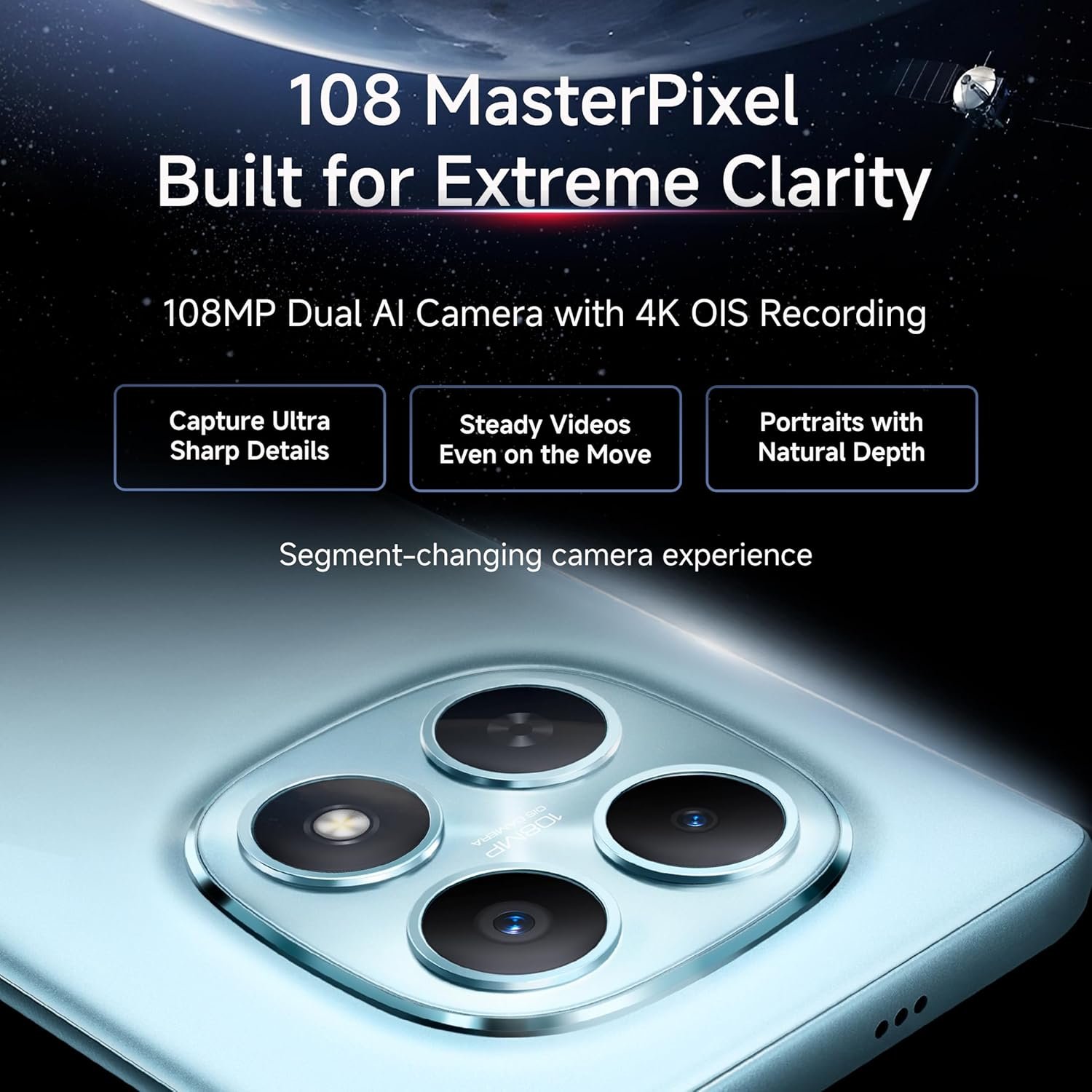 REDMI Note 15 5G (Glacier Blue, 8GB RAM 128GB Storage) - Image 4