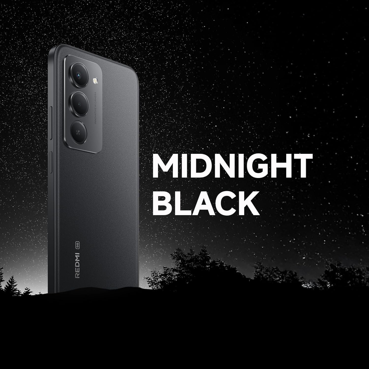 Redmi 15 5G 7000mAh Battery Midnight Black (6GB RAM, 128GB Storage) - Image 4