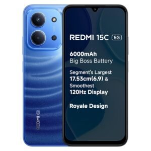 REDMI A15C  5G 6000mAh Battery (Moonlight Blue, 8GB RAM, 128GB Storage)